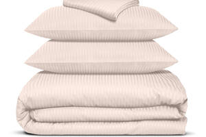 Семейный комплект постельного белья сатин PASTEL Cosas Сакура 2х160х220 см