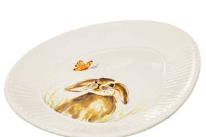 Сервировочное блюдо Bunny with a butterfly Lefard AL84556