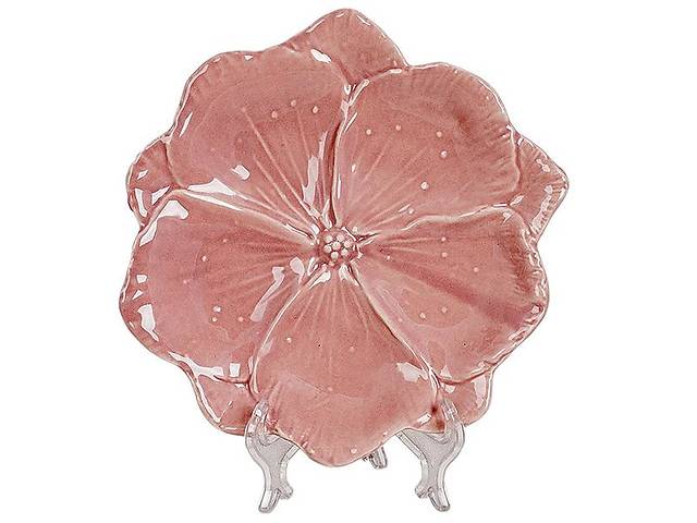 Сервировочные блюда 3 штуки Pink Flower 18.6х18х3 см DP219184 BonaDi