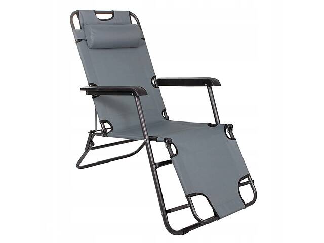 Шезлонг (кресло-лежак) для пляжа, террасы и сада Springos Zero Gravity GC0013