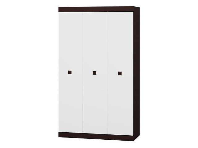 Шкаф 3-х дверный Эверест Соната-1200 венге + белый