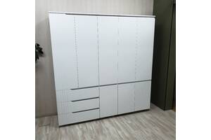Шкаф гардероб 'Blic-3' DiPortes К-821-822-820 Белый 206/200/56