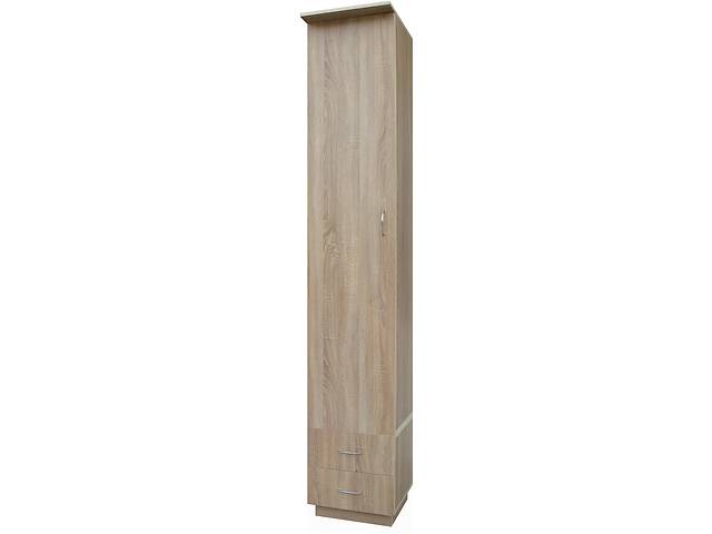 Шкаф Одно-дверный (с 2-мя ящиками) (500) МАКСИ МЕБЕЛЬ Дуб сонома (11252)