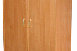 Шкаф плательный с полками МДФ накладки декор (800х2000х450) МАКСИ МЕБЕЛЬ Ольха (12616)