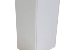 Шкафчик пластиковый для ванной комнаты с внутренним фасадом Mikola-M 50 см Белый
