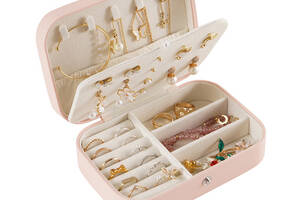 Шкатулка Casegrace SP-01161 Pink 16*11*5 см для украшений и ювелирных изделий портативная