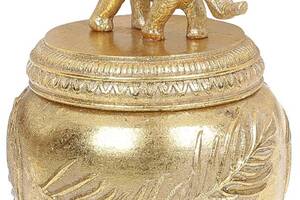 Шкатулка для украшений Indian gold 11.5х11.5х12.5см DP78941 BonaDi