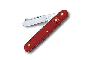 Швейцарский нож Victorinox Budding Combi S садовый 100 мм 2 функции Красный в блистере (3.9040.B1)