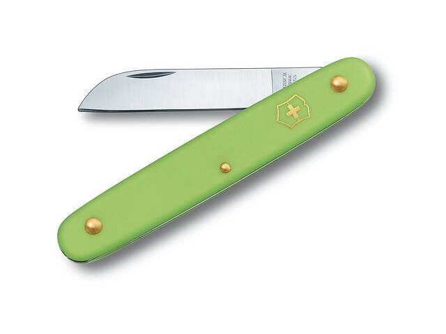 Швейцарский нож Victorinox Floral садовый 100 мм 1 функция зеленый в блистре (3.9050.47B1)