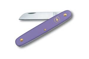 Швейцарский нож Victorinox Floral садовый 100 мм 1 функция фиолетовый в блистре (3.9050.22B1)