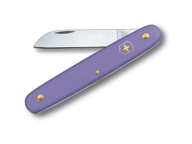 Швейцарский нож Victorinox Floral садовый 100 мм 1 функция фиолетовый в блистре (3.9050.22B1)