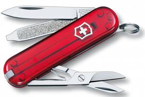 Швейцарский складной нож Victorinox Classic Sd 58 мм 7 функций Красный (0.6223.TB1)