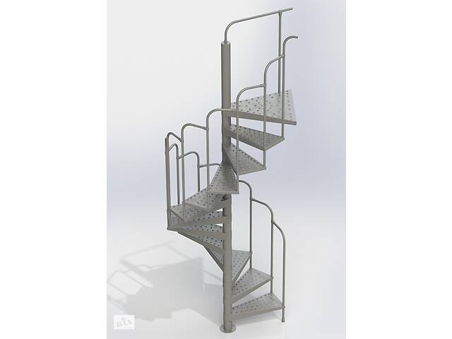 Сходи гвинтові зовнішні готові до установки - Фото 1