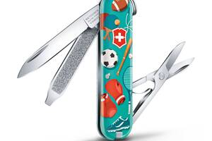 Складной карманный нож Victorinox Classic Limited Edition Sports World 58 мм 7 функций (0.6223.L2010)