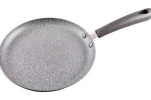 Сковородка Fissman для блинов Grey Stone диаметр 23см с антипригарным покрытием Platinum DP36320