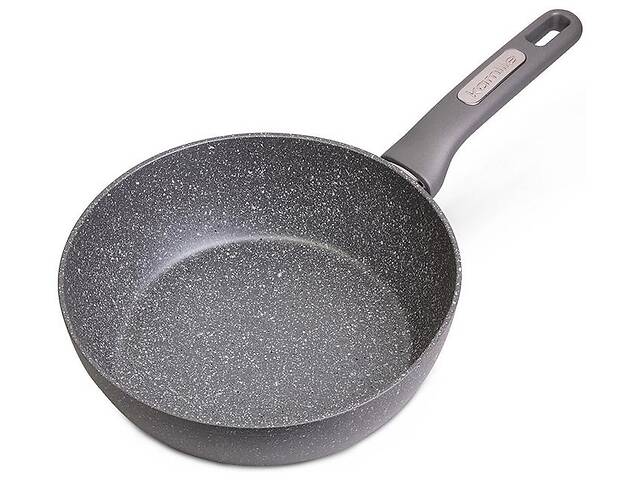 Сковородка-сотейник Kamille Granite диаметр 28см с гранитным антипригарным покрытием DP36341