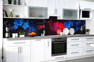 Наклейка на скинали Zatarga на кухню «Любовное зелье» 600х3000 мм виниловая 3Д наклейка кухонный фартук самоклеящаяся