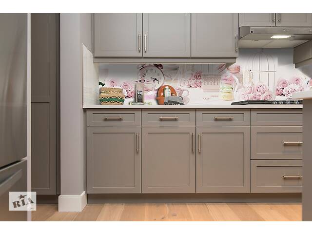 Наклейка на скинали Zatarga на кухню «Розовый Ажур» 600х3000 мм виниловая 3Д наклейка кухонный фартук самоклеящаяся Z... - Фото 3