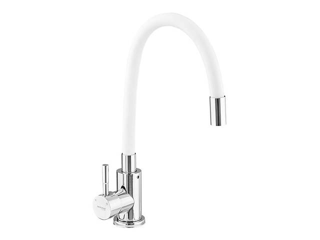 Смеситель для кухни Mixxus SUS-011 Chrome Refl.White (нерж. сталь) (MI6233)