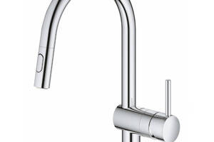 Смеситель для кухни с выдвижным изливом Grohe Minta 32321002 (330134)