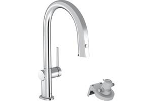 Смеситель для кухонной мойки Hansgrohe Aqittura M91 FilterSystem 210 Хром 76803000