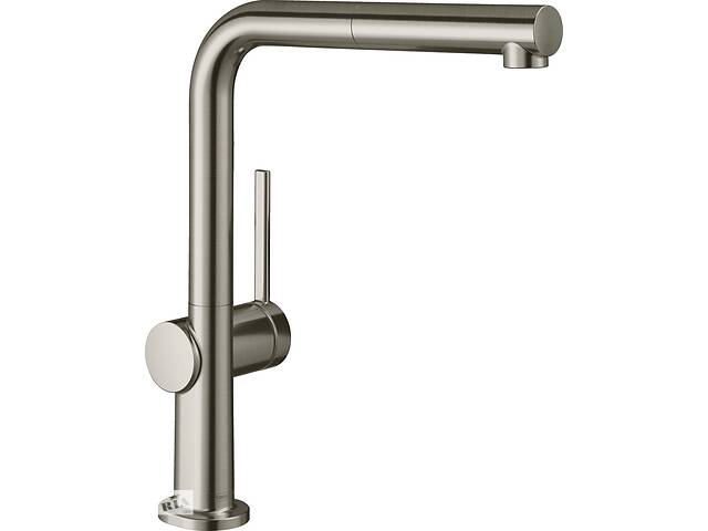 Смеситель для кухонной мойки с выдвижным душем Hansgrohe Talis M54 Сталь 72808800