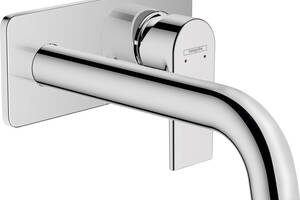 Смеситель для раковины настенный Hansgrohe Vernis Shape Хром 71578000