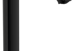Смеситель для раковины со сливным гарнитуром Hansgrohe Rebris E CoolStart Черный матовый 72581670