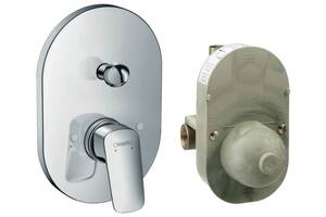 Смеситель для ванны Hansgrohe Logis 71409000 Хром