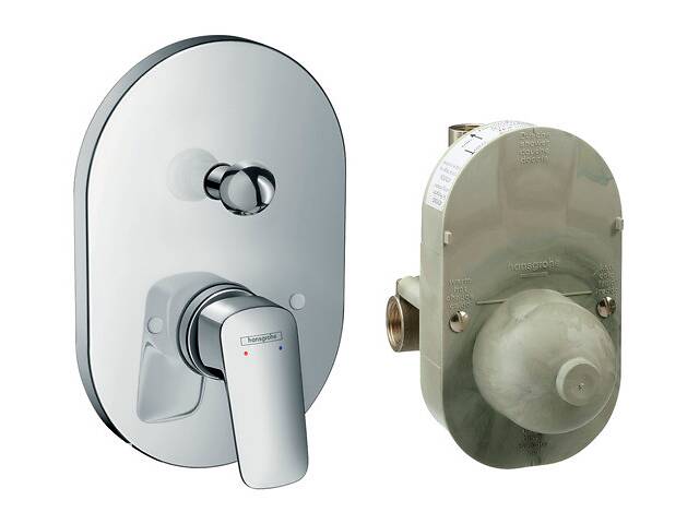 Смеситель для ванны Hansgrohe Logis 71409000 Хром