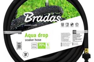 Сочащийся шланг AQUA-DROP 1/2' – 25м Bradas