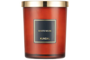 Соевая аромасвечка Perfume Natural Soy Candle White Musk Kundal 500 г