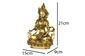 Статуя Ваджрасаттва (Дордже Семпа) Kailash 21х15х9 см Бронза (26770)