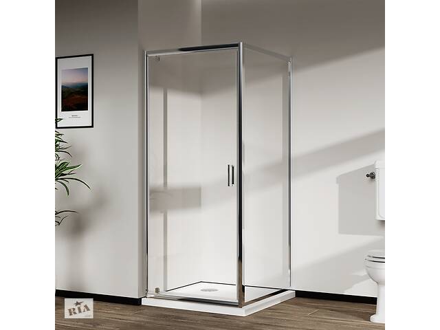 Скляна душова кабіна AVKO Glass RDJ06 90x90x190 Chrome
