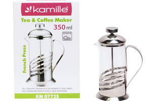 Стеклянный заварник Frenchpress 350мл KL225534 Kamille