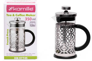 Стеклянный заварник Frenchpress 350мл KL225540 Kamille