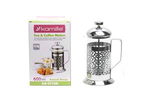 Стеклянный заварник Frenchpress 600мл KL225536 Kamille