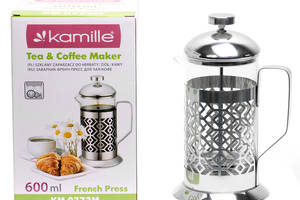 Стеклянный заварник Frenchpress 600мл KL225536 Kamille