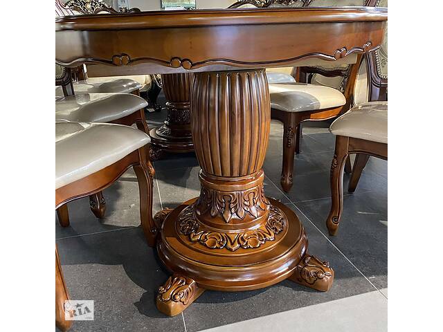 Стол обеденный 2.5м + стулья Малайзия - Фото 4