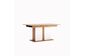 Стол столовый раздвижной Миро-Марк Асти 1500х900 хай-тек Дуб крафт/Белый глянец (53949)