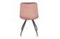 Стілець Роуз метал сидіння тканина 450x550x880 рожевий