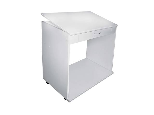 Стол для ноутбука СДН 4 OKSI передвижной МАКСИ МЕБЕЛЬ Белый гладкий (5102193)