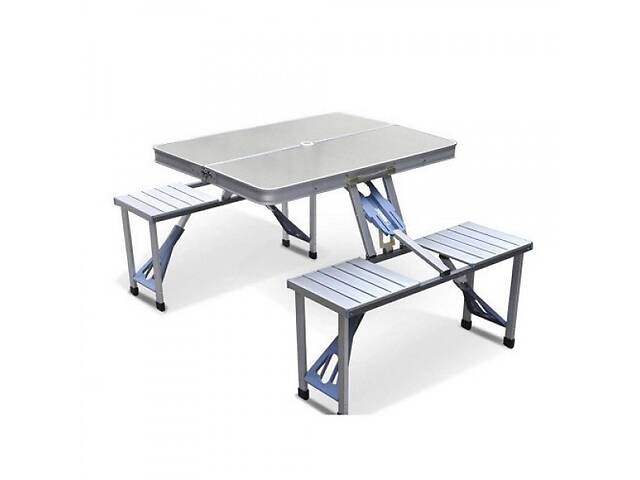 Стол для пикника Folding Table Серебристый (258477)
