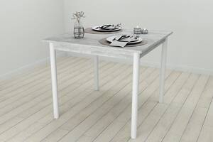 Стол кухонный Ferrum-decor Агата 75x90x90 Белый ДСП Урбан Лайт 32мм (AGA0028)