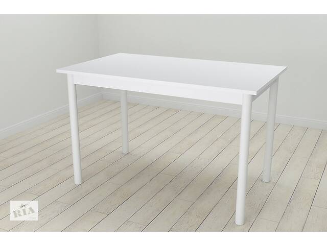 Стол кухонный Ferrum-decor Бенита 75x120x60 Белый ДСП Белое 16мм (BEN0022)