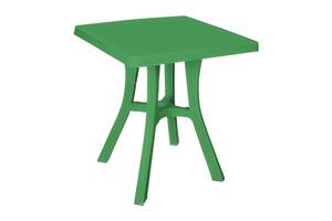 Стол пластиковый квадратный Irak Plastik Royal 70x70см зеленый