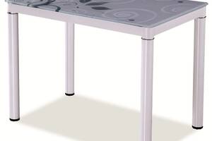 Стол обеденный Signal Мебель Damar 80 x 60 см Белый (DAMARB80)