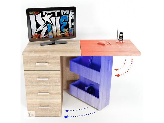 Стол-трансформер для ноутбука Comfy Home Caliban