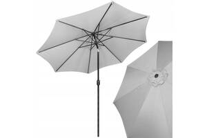 Стоячий зонт ø 290 см Springos Серый (2000001567135)