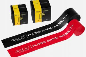 Стрічка еластична для флосингу 4FIZJO Floss Band 207 x 5 см набір 2 шт 4FJ0137 Купи уже сегодня!